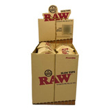 Display Piteira Raw Pré-enrolada Tips 20 Box 21 Unidades