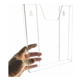 Display Porta Folha Prontuário De Parede A4 Acrílico Ps 