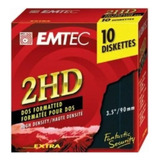 Disquete Emtec 2hd 3.5 Cx. Com