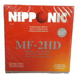 Disquete Nipponic Mf-2hd Novo Lacrado (10 Unidades) 3,5''