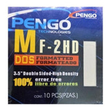 Disquete Pengo 2hd 3.5 Cx. Com 10 Unidades