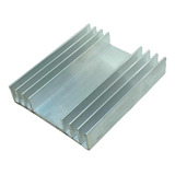 Dissipador Calor Aluminio 8,6cm Largura C/ 10cm (kit 8 Pçs)