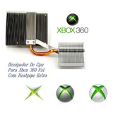 Dissipador De Gpu Para Xbox 360 Fat-elite Com Heatpipe Extra