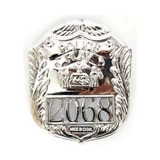 Distintivo Insígnia Detetive Policial Brincadeira Fantasia