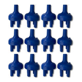 Distribuidor De Lavagem Pé De Galinha Kit C/12 Unidades Azul