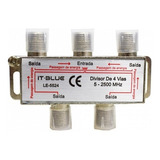 Divisor De Antena Para Sinal Com 1 Entrada E 4 Saida