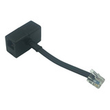 Divisor Extensão Emenda 6 Vias 1 Macho X 2 Fêmea Rj11