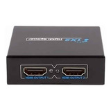 Divisor Hdmi Hdcp Splitter 1 Entrada 2 Saídas Full Hd 1x2