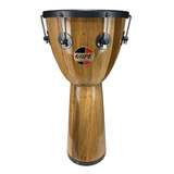 Djembê Gope 13 Pol 67cm Madeira Percussão Africana Vegan