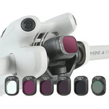 Dji Mini 4 Kit De Filtro Nd 4, 8, 16, 32, Cpl E Uv Rcstq