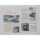 Dkw Candango Jipe 1962 - Recorte De Revista Mecânica Popular