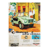 Dkw Jipe Candango - Propaganda Revista Publicidade Anúncio