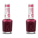 Dna Love Lip Color Batom Tinta 10ml Love Cherry - 2 Unidades