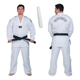 Dobok Kimono Canelado Olimpic Taekwondo Infantil/adulto 