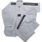 Dobok Taekwondo Pró-olimpic + Faixa Branca