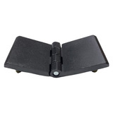 Dobradiça 60x120 Metálica Zamak C/ Parafuso Embutido 10 Pçs