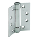 Dobradiça Com Mola 4x3'' Inox 304 Escovado Hafele Kit 3und.