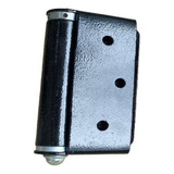 Dobradiça Para Porta Corta Fogo Com Regulagem Cor Preta