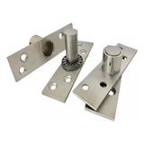 Dobradiça Porta Pivotante 150kg Pivô Inox Com Rolamento 