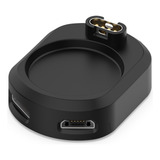 Doca Cabo Carregador Usb-c 2 Em 1 Garmin Fenix 5 5s 5x