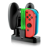 Dock Carregador Nintendo Switch Base P/ Joy-cons + Controle