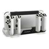 Dock De Carregamento Nintendo Switch Joy Con E Porta Jogos
