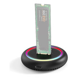 Dock Station Leitor Externo M.2 Ssd Nvme Ngff Usb 3.1 Type C