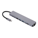 Docking Station Converter 8in1 Usb-c Multi-função Laptop