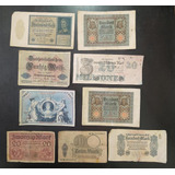 Documento Lote Cedulas Guerra Mundial Alemanha 313d Rrdeco