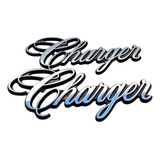 Dodge, Emblema Dodge Charger R/t Lateral 1979-1982 ( Par )