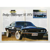 Dodge Challenger - Revista Classic Cars - Auto E Técnica