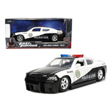 Dodge Charger Police Velozes Furiosos Fast Furious Jada 1/24