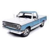 Dodge D100 Adventurer Sweptline 1977 1:18 Autoworld Azul