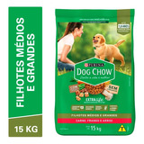 Dog Chow Filhote Médios E Grandes Mix - 15 Kg