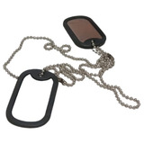 Dog Tag Plaqueta Identificação Soldado Aço Inox