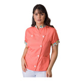 Dolmã Feminina Com Detalhe Estampado E Tamanhos Variados