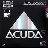 Donic Acuda S1 Borracha Tênis De