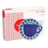Donna Lola Cj Xicara Cha C/ Pires C/ 12 Pcs