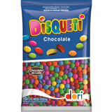 Dori Disqueti Chocolate Colorido Pacote Confete 1kg