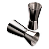 Dosador Inox Jigger Bebida Duplo 25ml