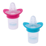 Dosador Remédios Infantil Chupeta Bico Silicone Medicamento