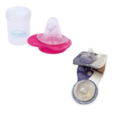 Dosadora Remédio Chupeta Infantil 2protetor Mamilo Silicone