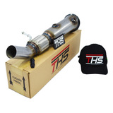 Downpipe Ths Inox 409 3.5 Pol. Bmw X1 X3 X4 2.0 N20 2011+