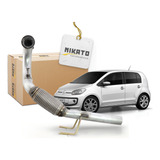 Downpipe Up Tsi 1.0 Ea211 Aço 2 1/2 X 2 Turbo Escapamento