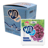 Dp 15 Unidades Suco Em Pó Mid Zero Sabor Uva Ajinomoto