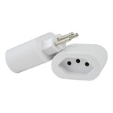 Dps 3 Pinos 10a Pocket Protetor Clamper Branco - 10200