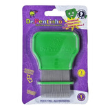 Dr Pentinho Pente Fino De Aço P/ Piolhos Kit Com 6 Unidades