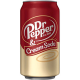 Dr Pepper Cream Soda Lata 355ml | Refrigerante Importado