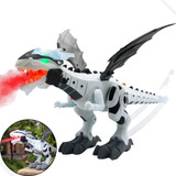 Dragão Robô Dinossauro Menino Cyber Dragão Anda Cospe Fogo