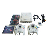 Dreamcast Americano Placa Va1 Completo Funcionando 100% Tudo Testado!!!! D1